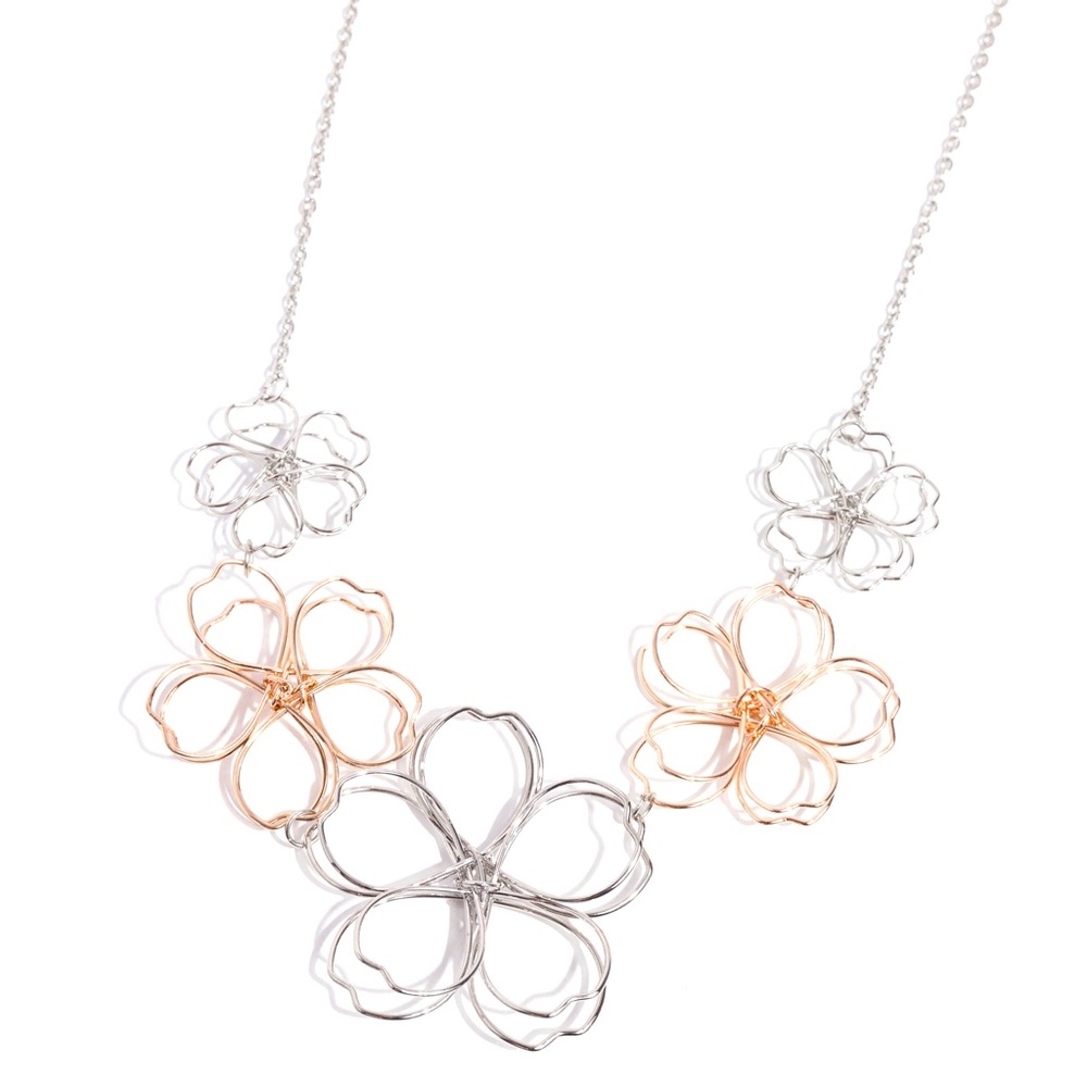 🆕Paparazzi Jewelry set *🤍*Time to GROW-Silver -~Bling Free Gift~